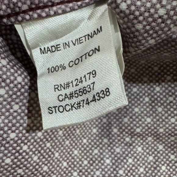 Interesting Johnston & Murphy men's M shirt - Picture 3 of 7